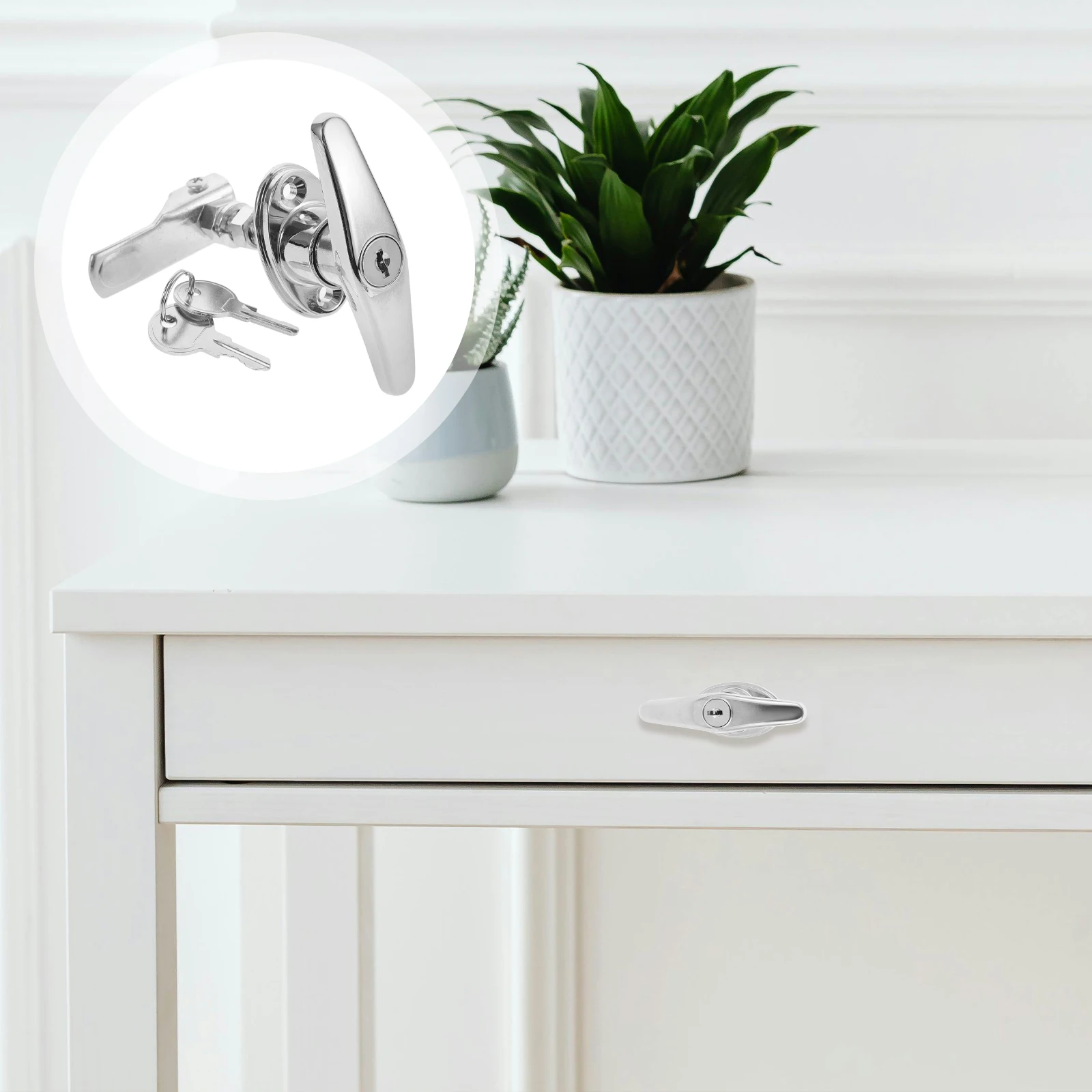 

1 Set Cabinet Security Lock Cupboard Electric Box Safe Zinc Alloy Durable Replacement Heavy Duty Metal Drawer Door Tool Box