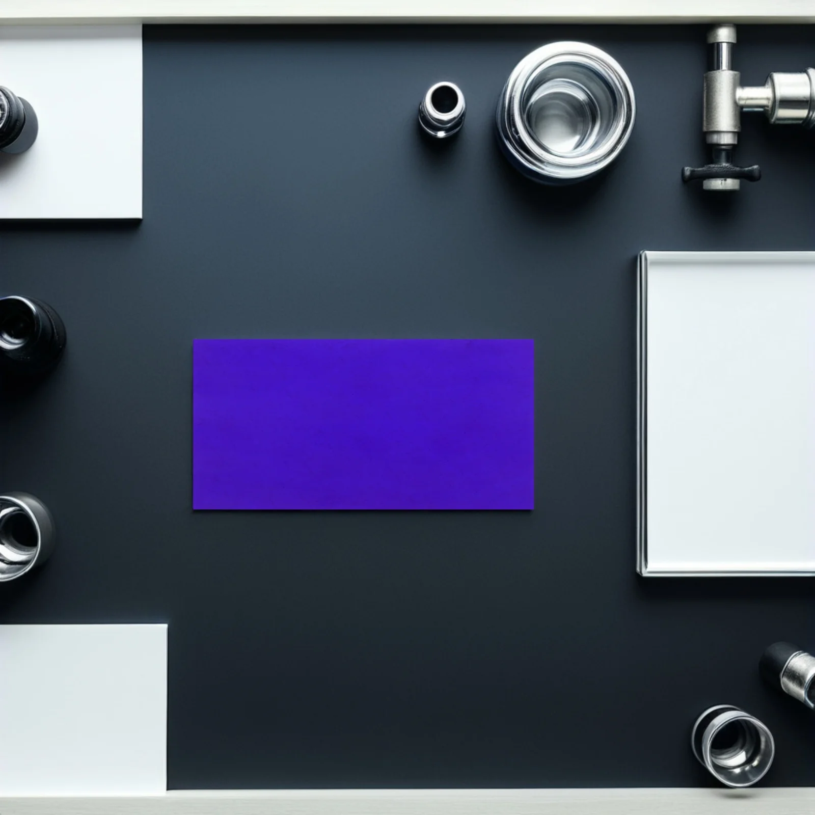 

2Pcs Cobalt Glass Sheet Blue Heat Resistant Color Reaction Chemistry Experiment Tool School Laboratory Supply