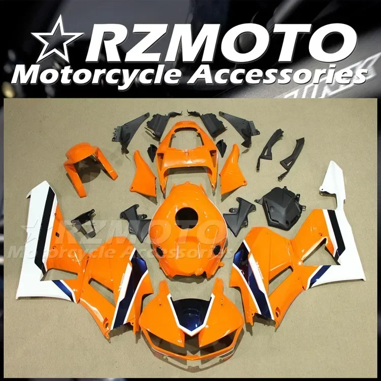 

4Gifts New ABS Fairings Kit Fit for HONDA CBR600RR F5 2013 2014 2015 2016 2017 2018 13 14 15 16 17 18 Bodywork Set Orange