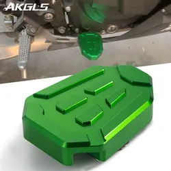 Almofada de freio traseira para Kawasaki, extensor ampliado, acessórios do pedal, VERSYS1000, VERSYS 650, 300, 1000, ER6N, ER6F