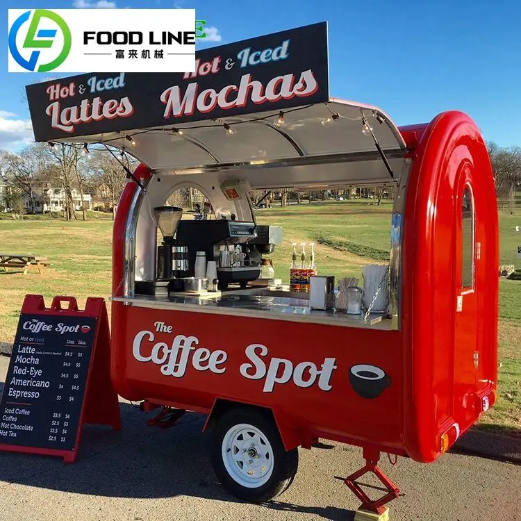 

FULAI Mini Mobile Snack Machine Food Truck Small Mobile Food Cart and Food Trailer for Sale