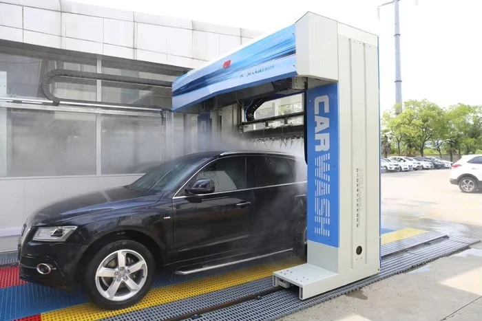 Leisuwash DG Smart Model with Wheel Brush Automatic Robot Touchless Car Wash Machine