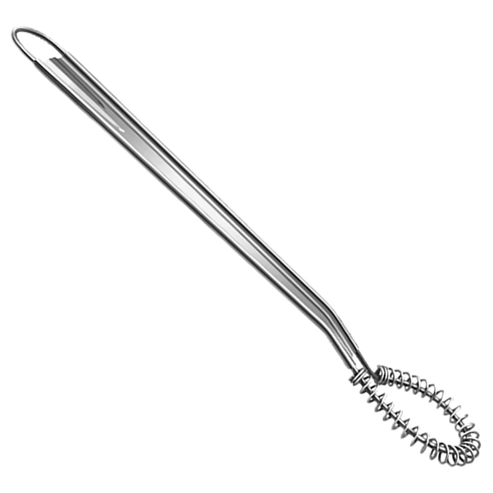 

Stainless Steel Spring Whisk Handheld Egg Beater Mixer Bread Stirring Tool Mini Kitchen Foamer Baking Sauce Whisk Easy Mixing