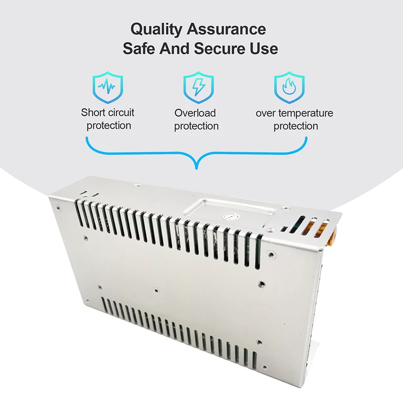 Imagem -05 - Fonte de Alimentação Comutada 480w 05v 12v 24v 36v 48v 60v 80v 120v 220v 300v dc Visor Digital Smps Regulado 110 220vac