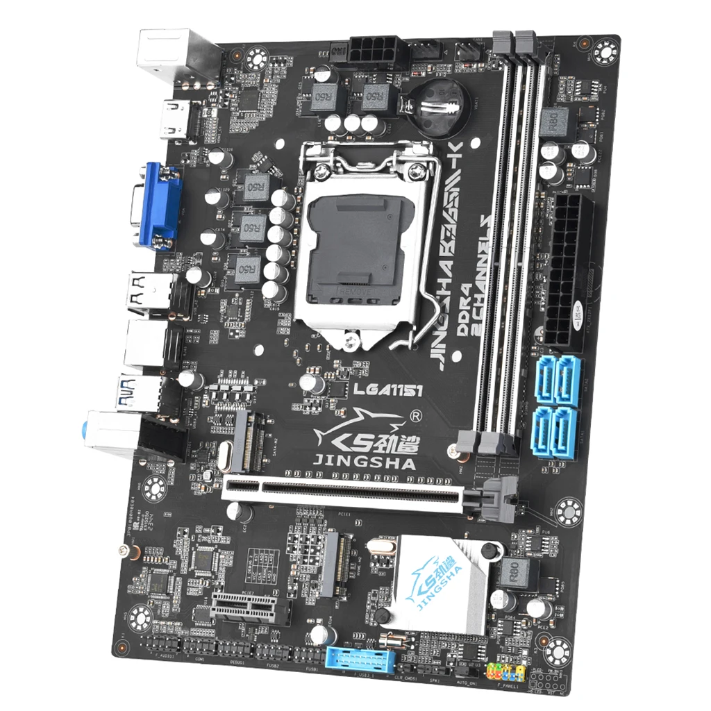 B365M-K Motherboard Intel Socket LGA-1151 CPU Processor  Supports M.2 for NVME/NGFF SSD 2Pcs DDR4 Memory Slots