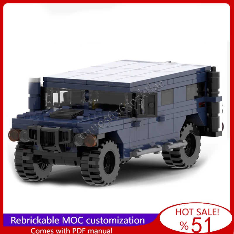 

275 PCS MOC Customize URO VAMTAC High Mobility Tactical Vehicles Model Assembled Educational Creative Kids Toys Birthday Gifts