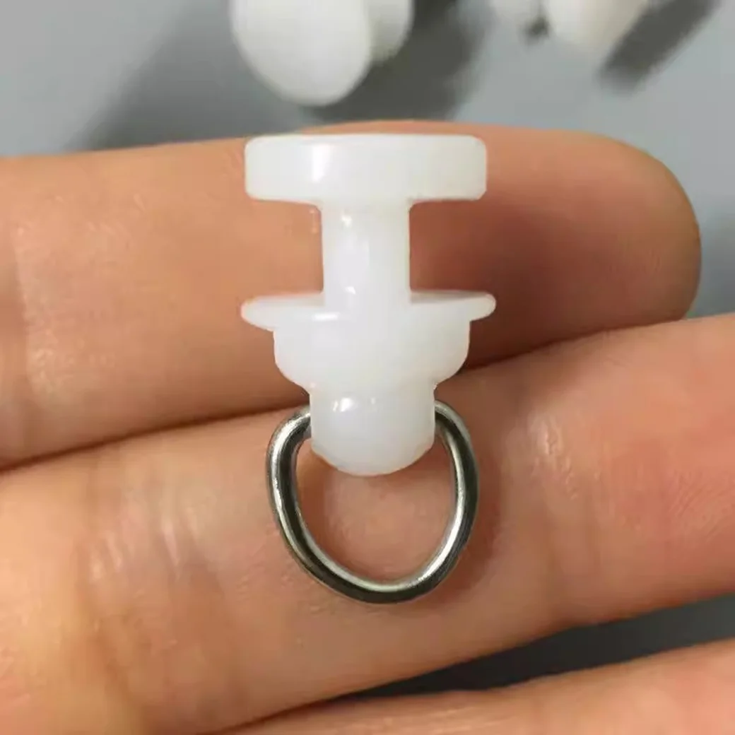 Universal Old-Style Curtain Track Accessories Small Sliding Wheels with Thickened Nano Wheels And Ball Bearings for Square Track