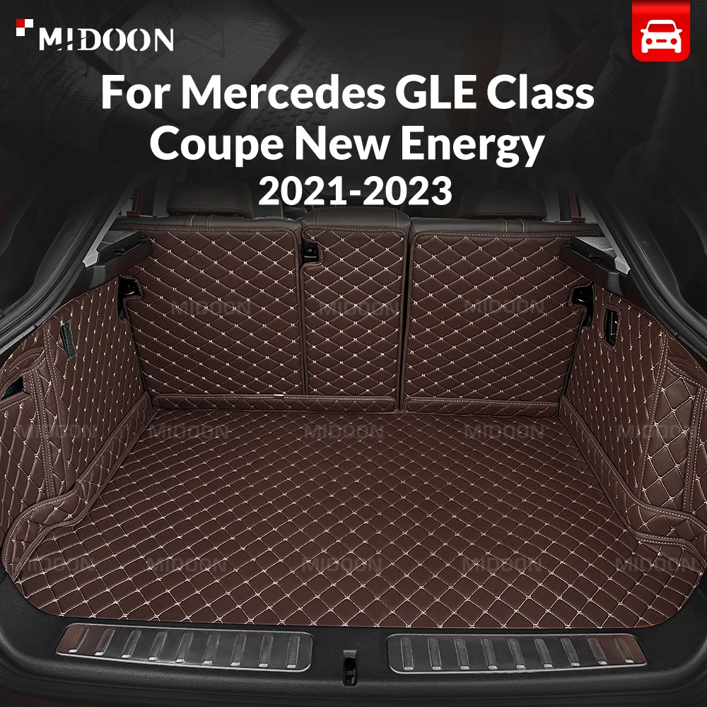 

For Mercedes Benz GLE Class Coupe New Energy 2021-2023 Full Coverage Trunk Mat Car Protector Cargo Liner Interior Accessories