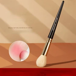 1pcs Blush Brush Stippling Makeup Brush Cosmetic Powder Natural Blooming Blusher Highlighter Contour Brushes