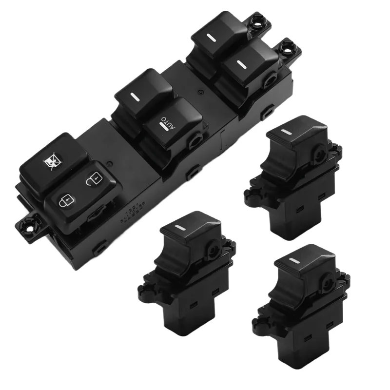 

Простой комплект для Kia Morning PICANTO, новый переключатель управления стеклоподъемником, кнопка-регулятор 93570-1Y200 93575-1Y000, автозапчасти