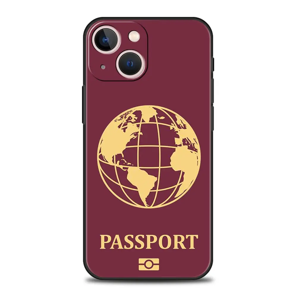 Mexico Passport Phone Case For iPhone 16 13 15 14 12 11 Pro MAX XR X SE XS 7 8 Plus Soft TPU Shell Cover - Image 2