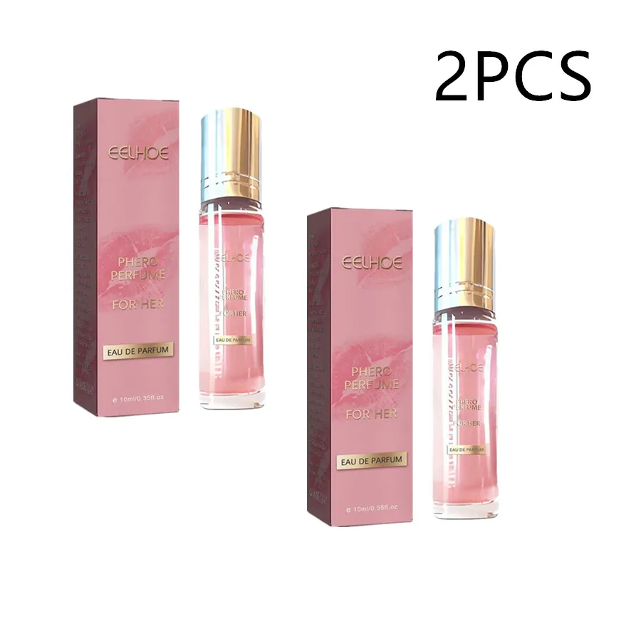 2PCS 10ml Flirting Perfume Pheromone Sexually Stimulating Fragrance Oil Fresh Light and Long-lasting Fragrance Sexy Product