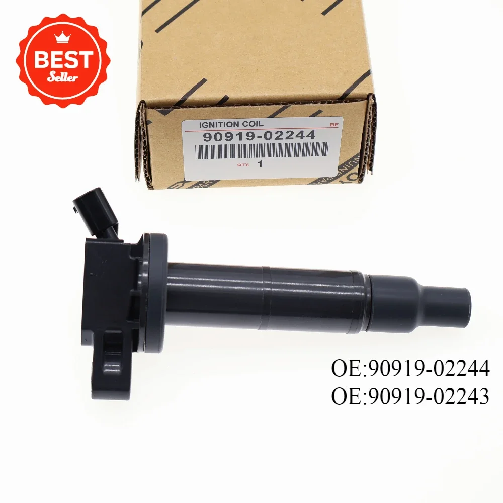 90919-02244 IGNITION COIL 9091902243 9091902244 For TOYOTA AVENSIS CAMRY RAV4 SOLARA COROLLA  For LEXUS ES240/350 90919 02244