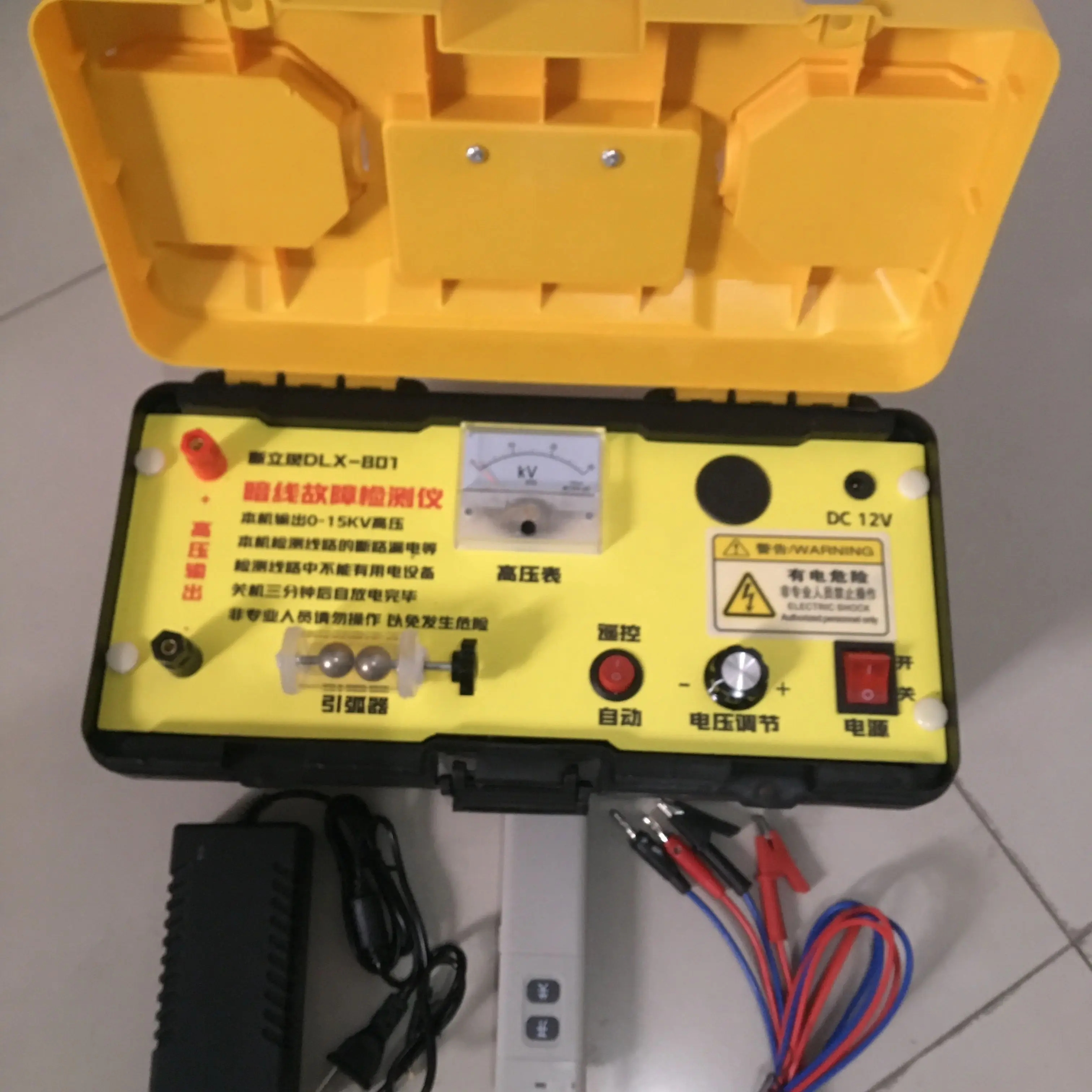 15KV Leakage Detector Buried Fault Diagnoser Kit Leakage Detection and Positioning Artifact New High-voltage Capacitor