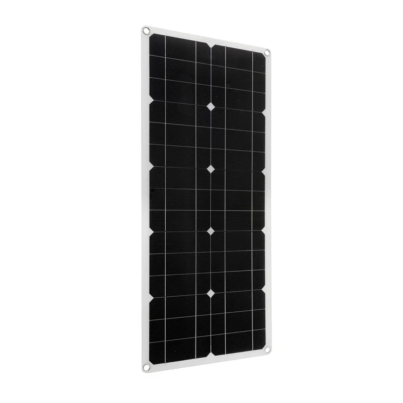 18V Solar Panel Kit 300W Battery Charger Flexible Solar System with Solar Controller 12V 24V for Car Boat RV Home