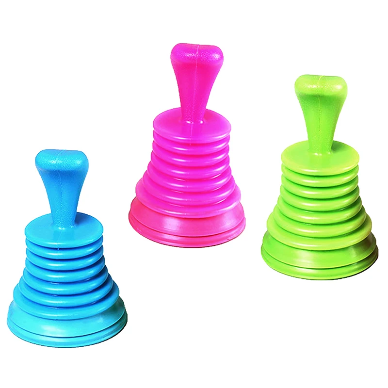 1pc Drain Cleaners Wholesale Household Powerful Sink Drain Pipe Dredge Suction Cup Toilet Plungers Dripshipping