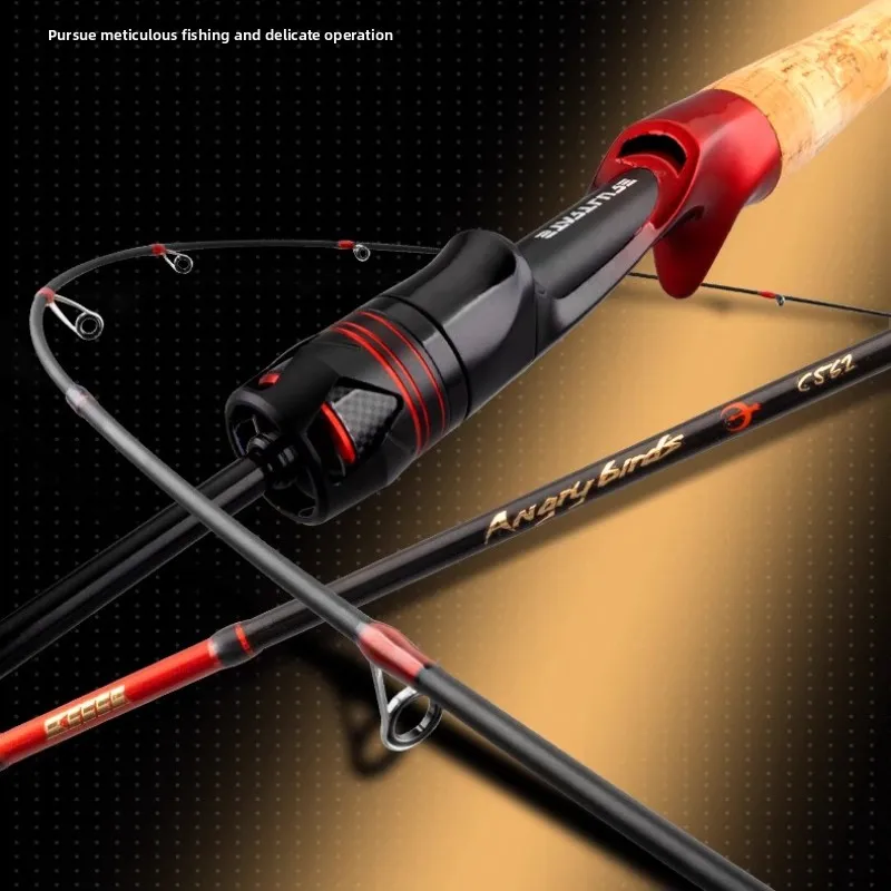 

Удочка с карбоновой приманкой, удочка мягкого действия UL, направляющие SIC, легкая ручка, плавное литье и высокая чувствительность