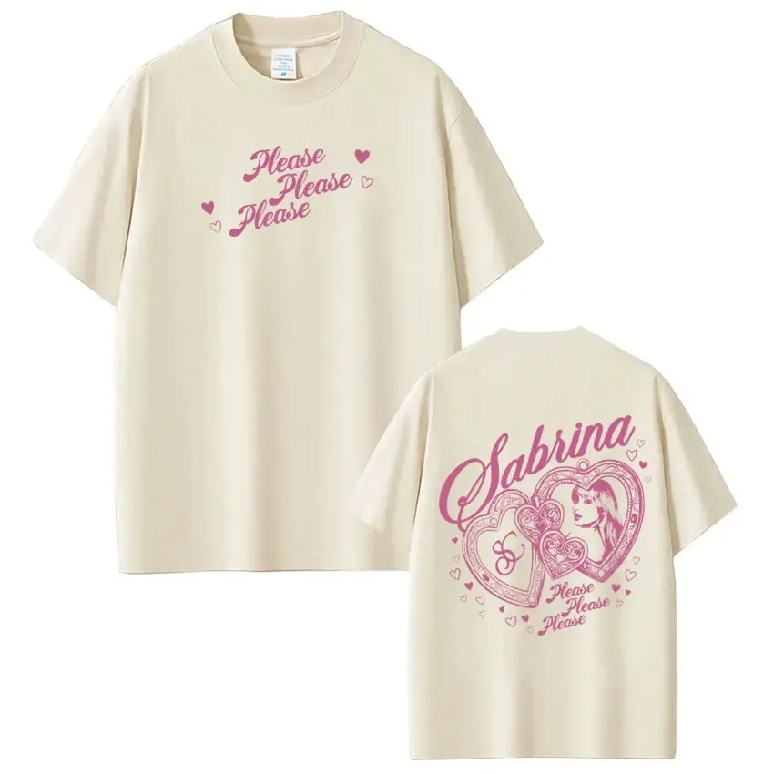 Singer Sabrina Carpenter Tour 2026 Graphic T-Shirt Men Women