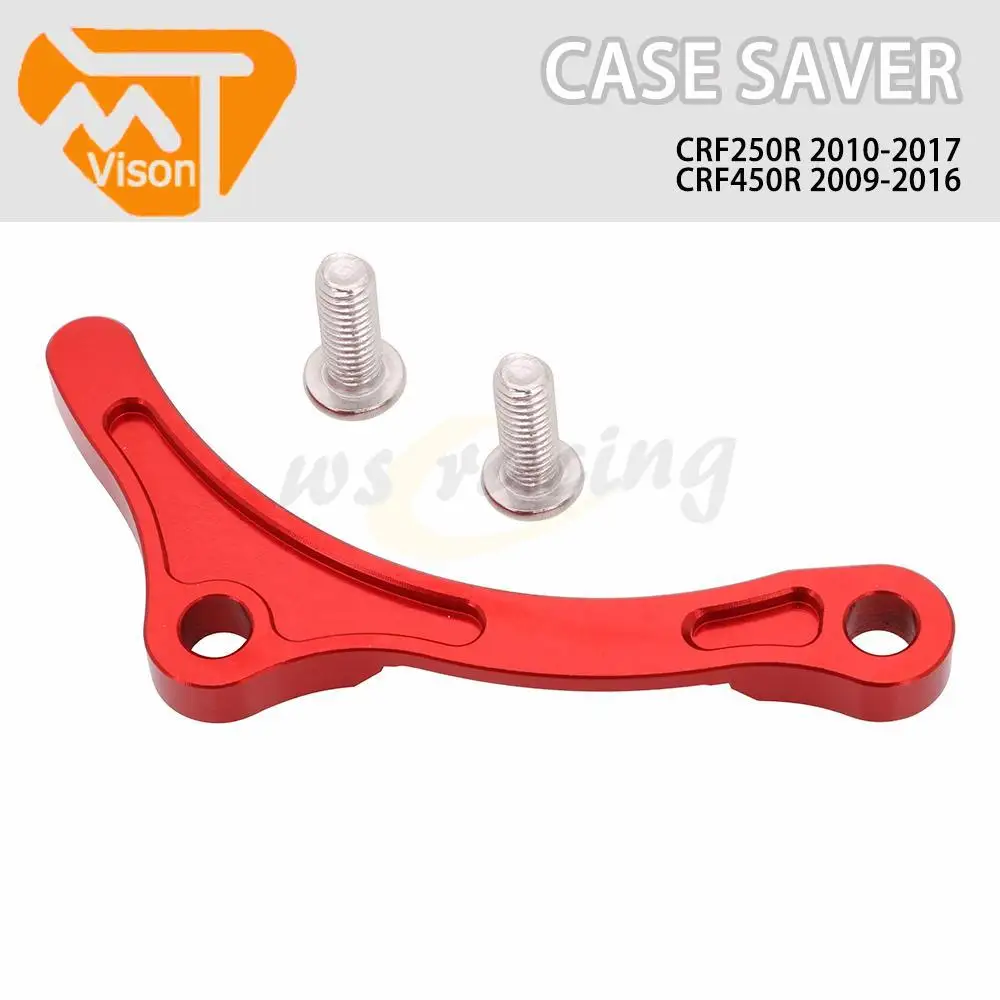 

Motorcycle Aluminum Engine Plate Cover Case Saver Cover Guard For Honda CRF250R CRF450R 2009 2010 2011 2012 2013 2014 2015-2017