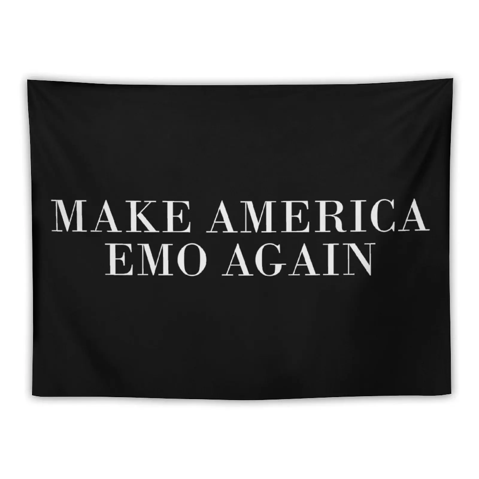 Make America Emo Again Tapestry Decor Home Room Decoration Aesthetic Decorations For Your Bedroom Tapestry