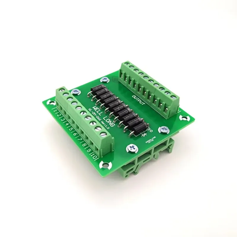 

Diode Protection Terminal Block SR5100 5A/100V Diode Terminal Block.