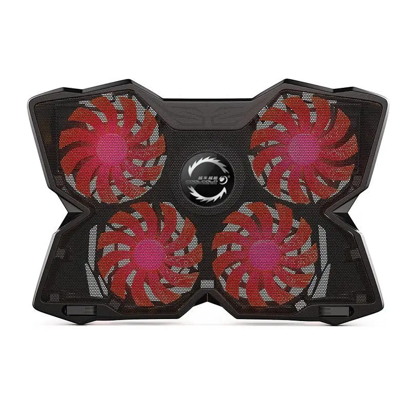 

Ice Magic 2 Notebook Radiator 15.6 Inch Laptop Cooling Base with 4 Fans Mute Design Black Red Green Classic Fashion Editions
