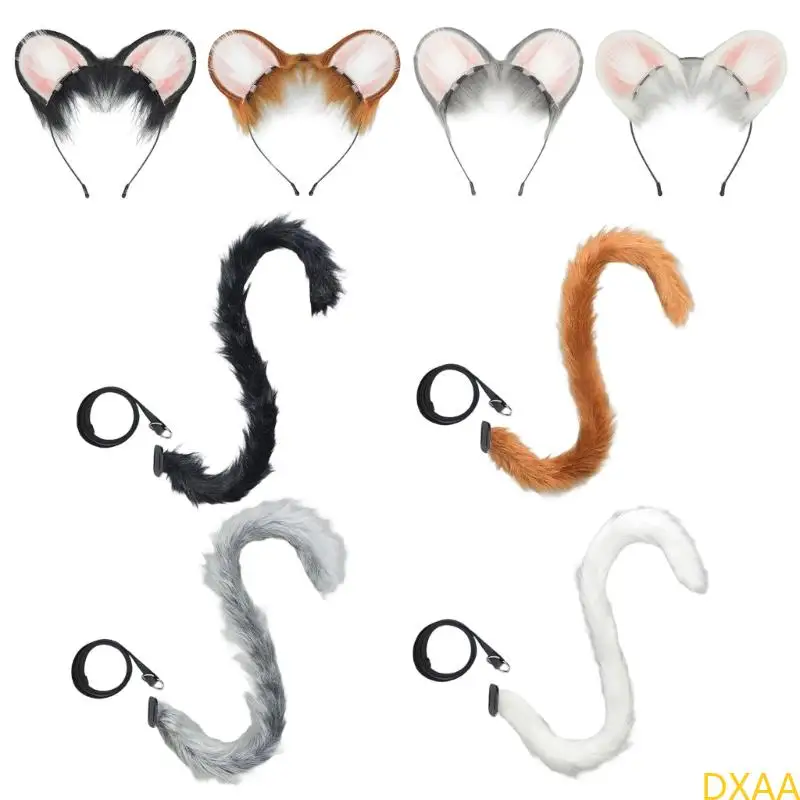 

DXAA 1PC мыши уши мыши костюм мыши костюм Хэллоуин Косплей костюм мыши уши уши.