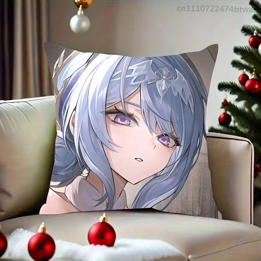 Genshin Impact 7.1 Odette Pillowcases Cute Funny Pillow Case For Wedding Party Home Decor Comfy Pillow Cove