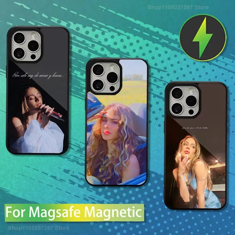 

T-Tini S-Stoessel Singer Phone For iPhone 17,12,11,16,15,13,14,Pro,Max,Plus,Mini, For Magsafe,Magnetic Wireless Charging Case