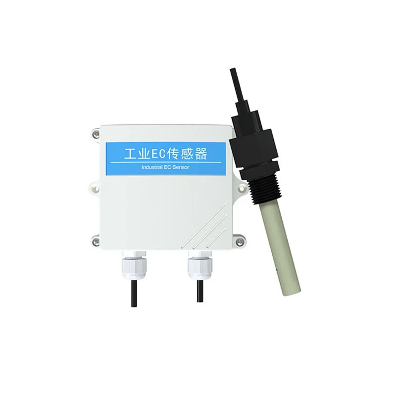 Industrial EC conductivity transmitter high precision electrode probe sewage monitoring water quality EC detector sensor