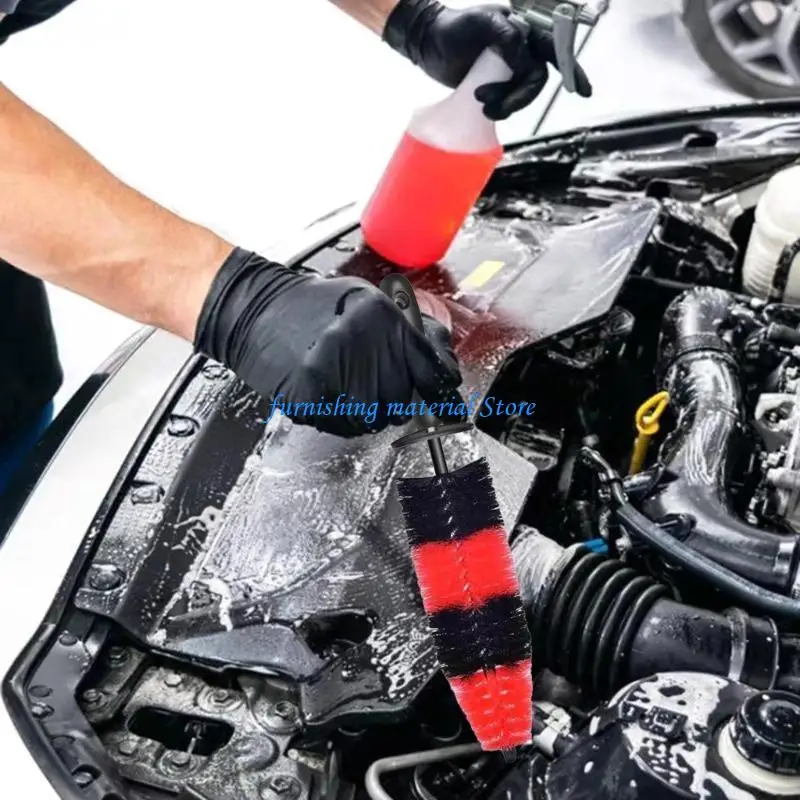 

Y5GD 11Pcs Car Detailing Brushes Set for Wheel Cleaning Wheel Brush Car Cleaner Cleaning Tool for Dust Removers Dirty Tyre