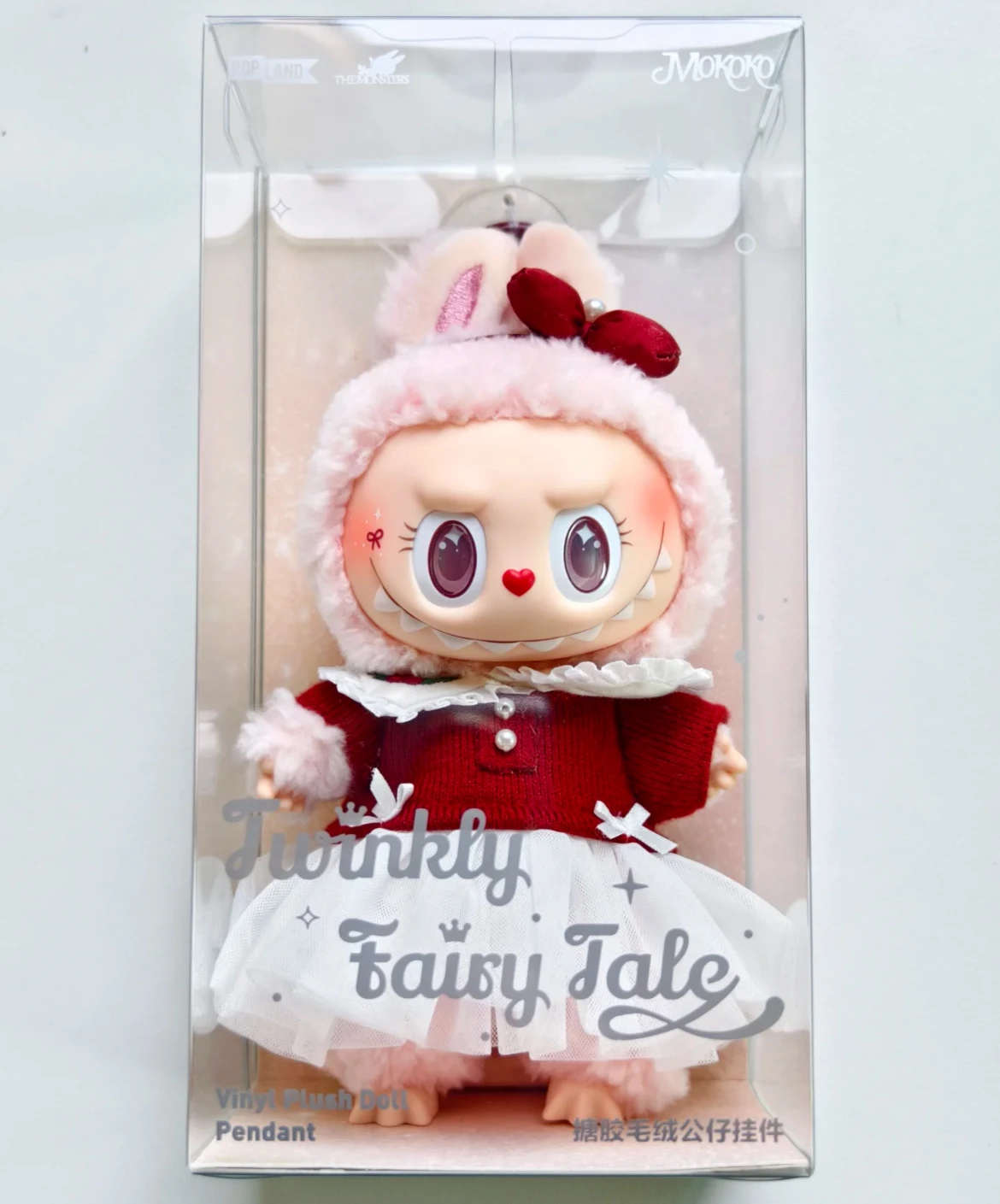 Genuine Mokoko Twinkly Fairy Tale Series Christmas Limited Vinyl Doll Figures Pendent Toy Kawaii Bag Pendent Doll Christmas Gift