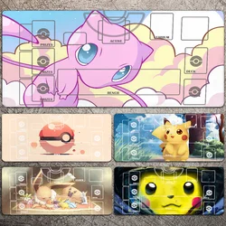 Hete Anime P-Pokemon Muismat Bureaumat Met Pad Gaming Accessoires Prime Gaming Xxl Toetsenbordpad