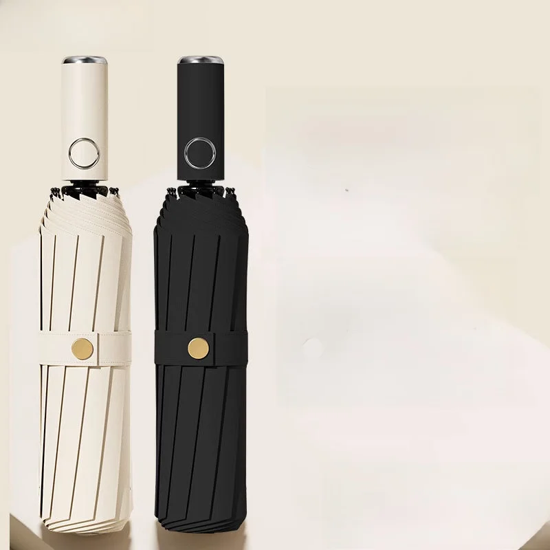 

Большой мужской зонт Thiened Auatic, ветрозащитный, защита от ультрафиолета, усиленный зонт двойного назначения с защитой от дождя и солнца