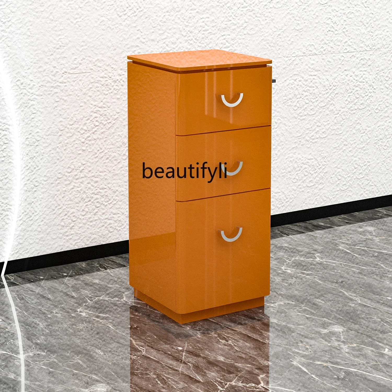 

ss03 Hair Salon Tool Cabinet for Hair Salon Light Luxury Barber Shop Locker Hair Cutting Cabinet