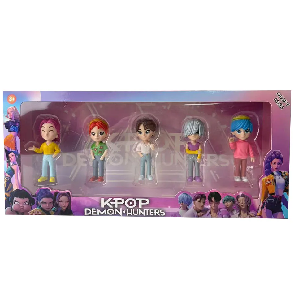 2026 НОВЫЙ Kpop Devil Hunter Rumi Zoe Mira аниме поливинилхлорид коллекция персонажей настольные безделушки детский новогодний подарок