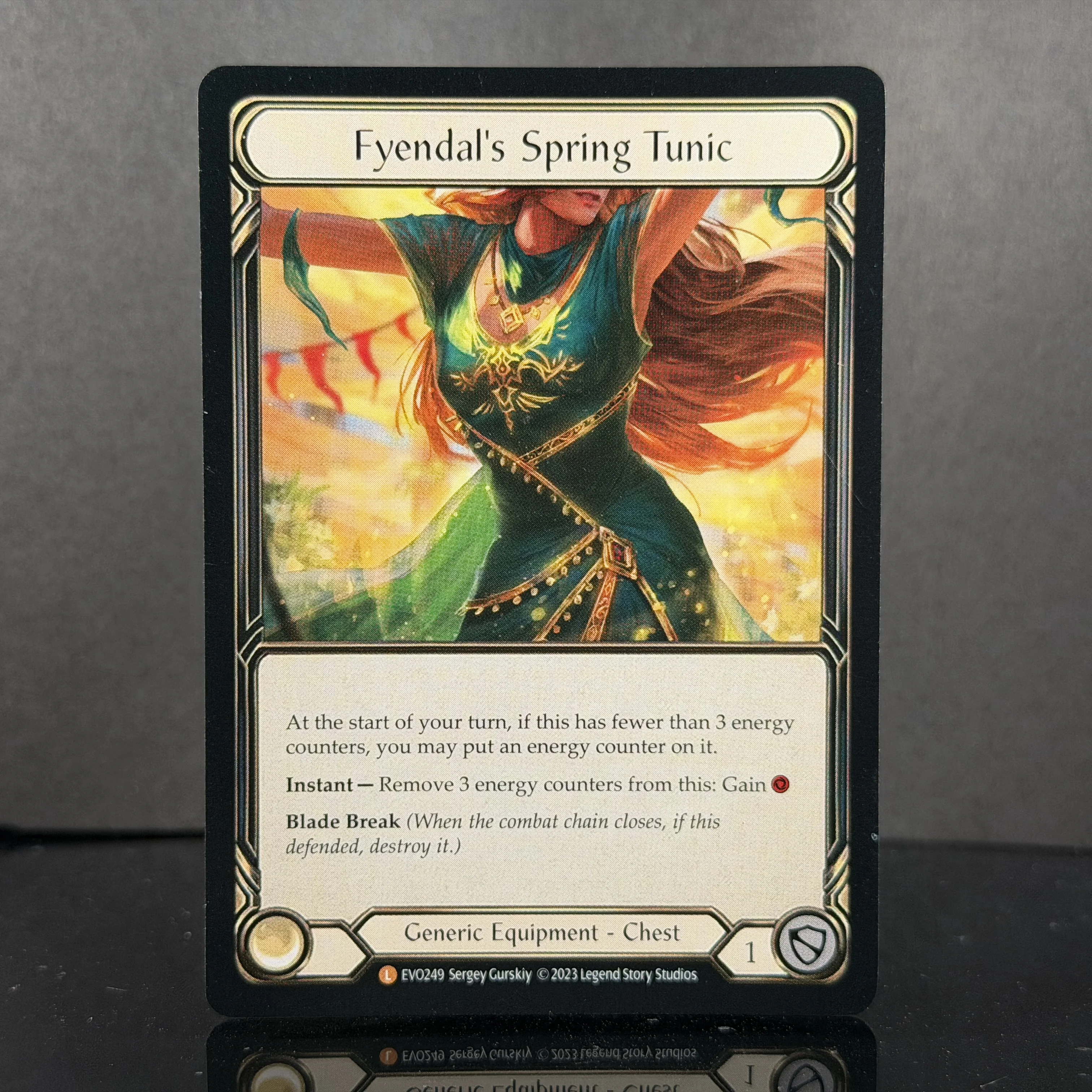 Flesh and Blood FAB TCG HNT EVO Meta Staples Core Set Regular Cards Storm Shelter Fyendal's Tunic Command and Conquer Proxy