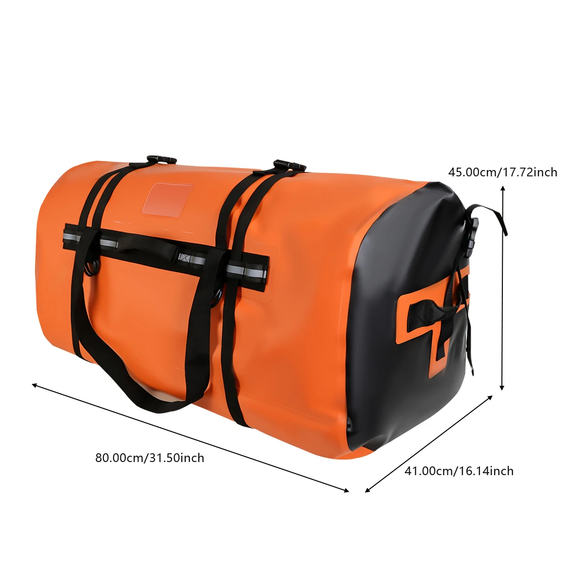 120L/150L حقيبة سفر خارجية مقاوم للماء التخييم حقيبة التخزين حقيبة سفر دراجة نارية الذيل حقيبة جافة دراجة نارية حقيبة مقعد