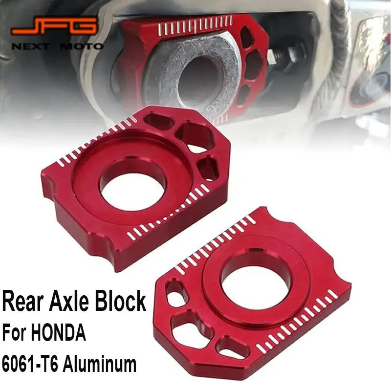 Rear Chain Adjuster Axle Blocks For HONDA CRF250L CRF 250L CRF250M 2012-2021 CRF250R ALLY 2017-2021 CRF300L 2021 CNC Motorcycle