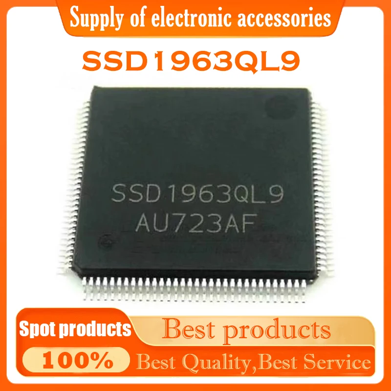 Original authentic SSD1963QL9 LQFP-128 patch 1215KB TFTLCD color screen controller