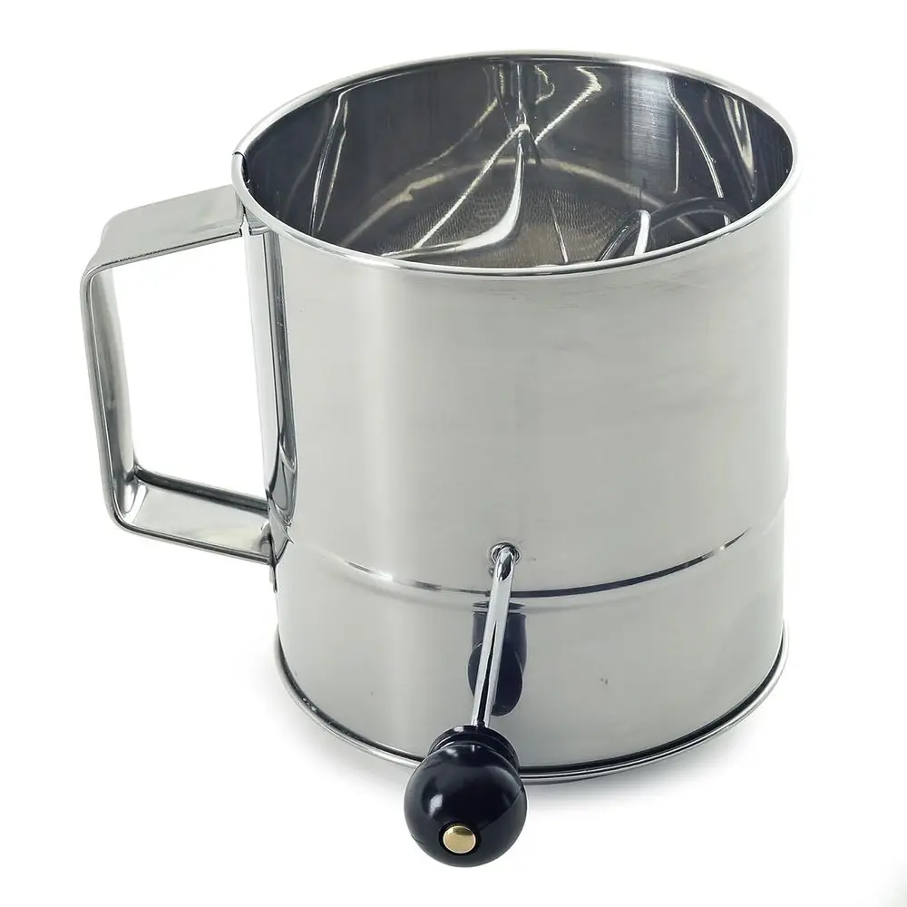 Hand Crank 3-Cup Stainless Steel Citrus Juicer