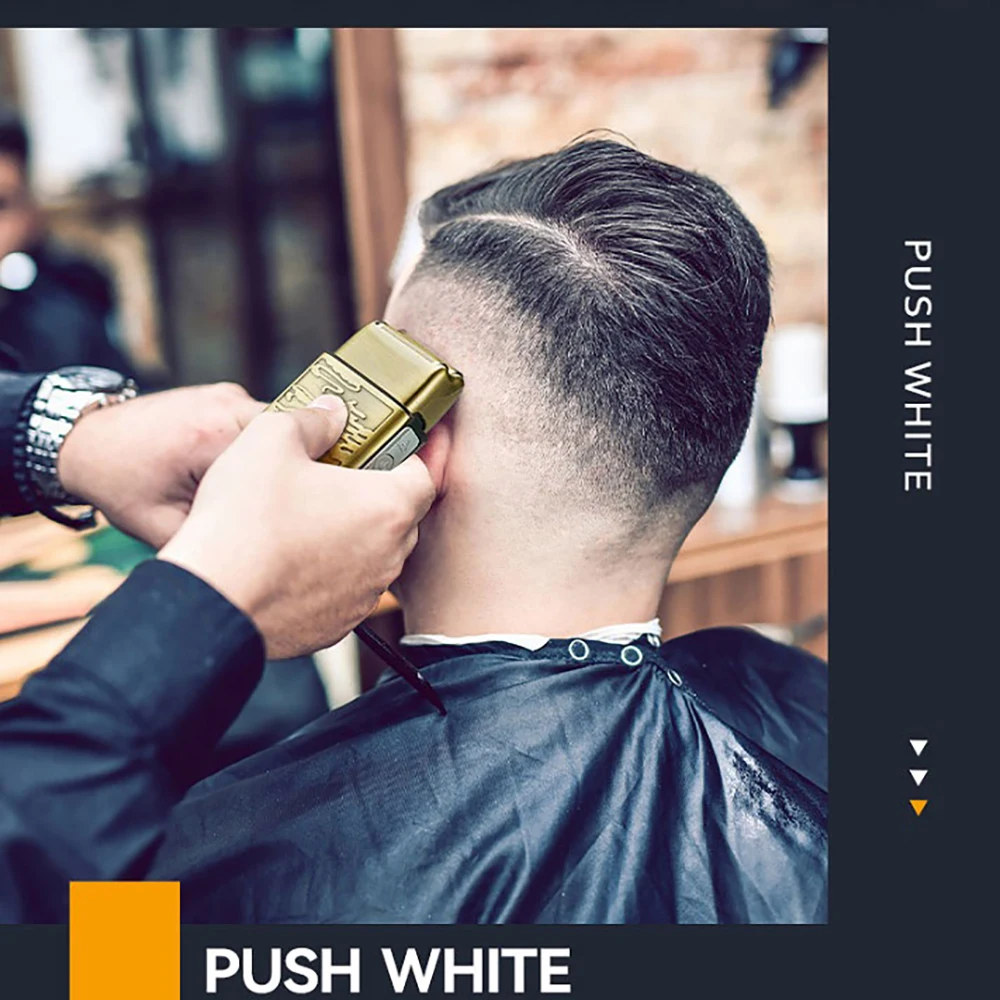 Kemei-ماكينة حلاقة كهربائية لاسلكية احترافية للرجال الأصلع ، آلة تشذيب اللحية الأصلع ، لوازم حلاقة مقاومة للماء ، قطعتان فويل #4