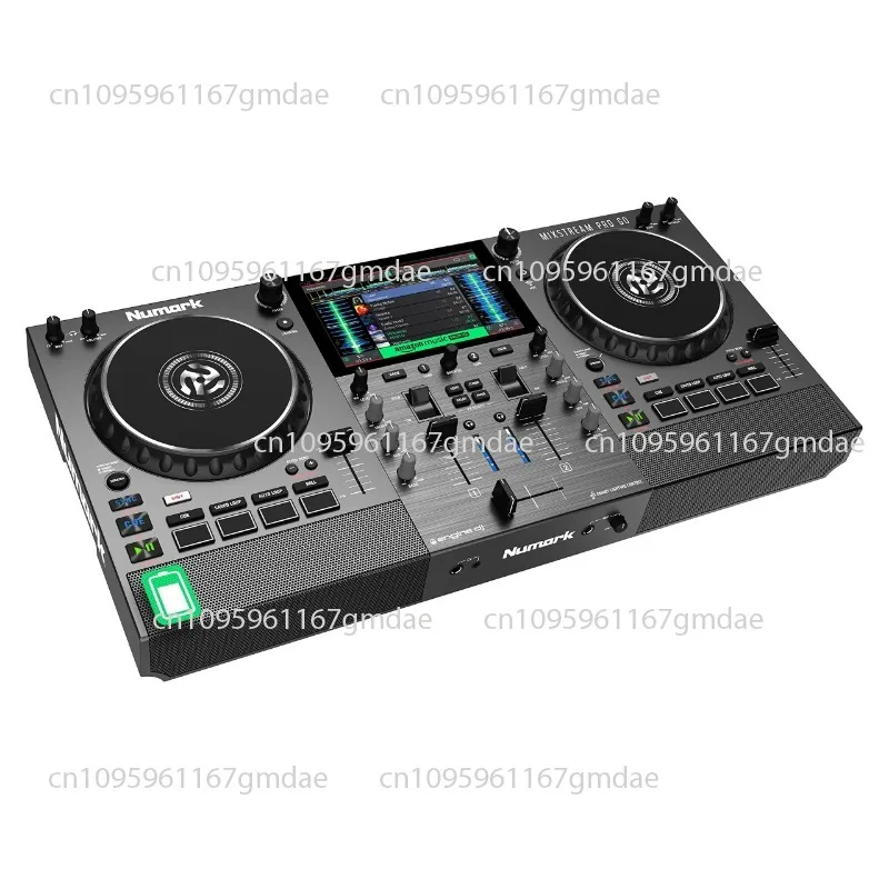 Mixstream Pro   DJ all-in-one deck with USB and SD card slots, touch screen, and plug-in version.