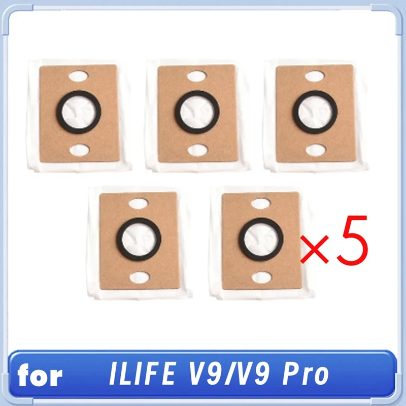 

5 шт. PX-F064 пылесборник для ILIFE V9/V9 Pro самоопорожняющийся робот-пылесос, инструмент для чистки, детали для подметальной машины