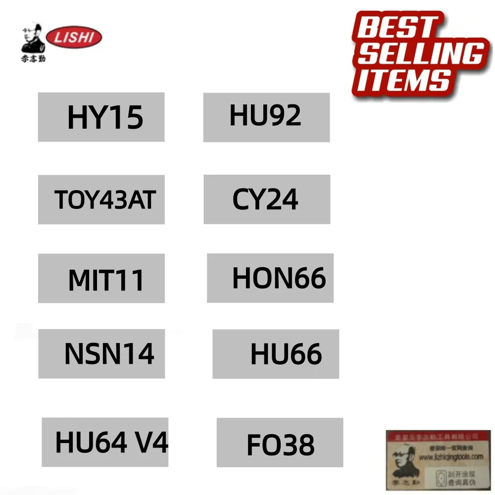 

best-selling lishi tools hy15 toy43at mit11 nsn14 hu64v.4 HU92 CY24 HON66 HU66 FO38