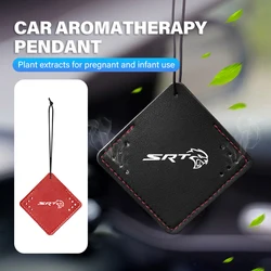 Car Aromatherapy Perfume Air Freshener Pendant Decoration For Dodge SRT Logo Durango Ram 1500 Charger Viper Challenger