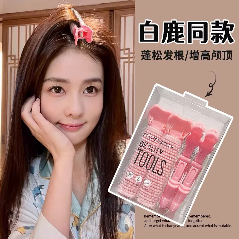 Bangs Fluffy Styling Clip Hair Fluffing Tool High Crown Bangs Clip Top Clip Curling Rod Makeup Clip Hairpin