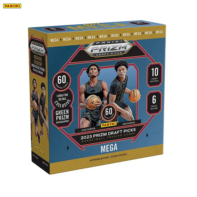 

2023-24 Panini Prizm Draft Picks Basketball Mega Box Trading Cards Box 6 Packs