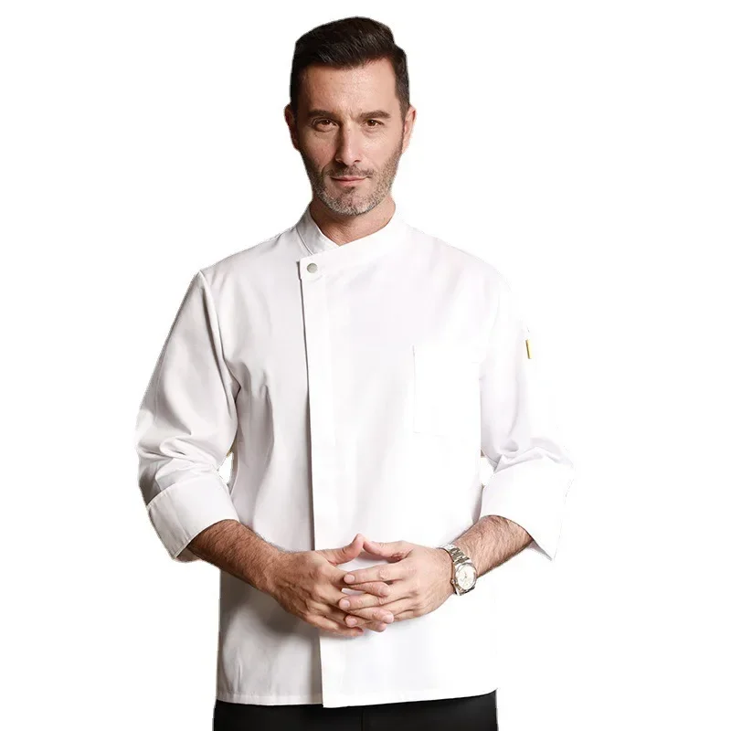 

Универсальная поварская куртка (унисекс) для кухни: белая, с длинным и коротким рукавом, для отелей, ресторанов, кейтеринга и столовых