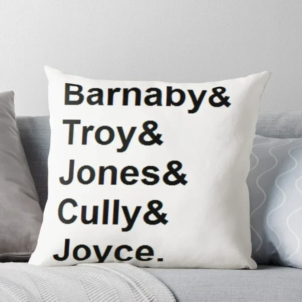 Midsomer Murders - Helvetica List Throw Pillow Christmas Pillow Pillowcase Sofa Cover pillow